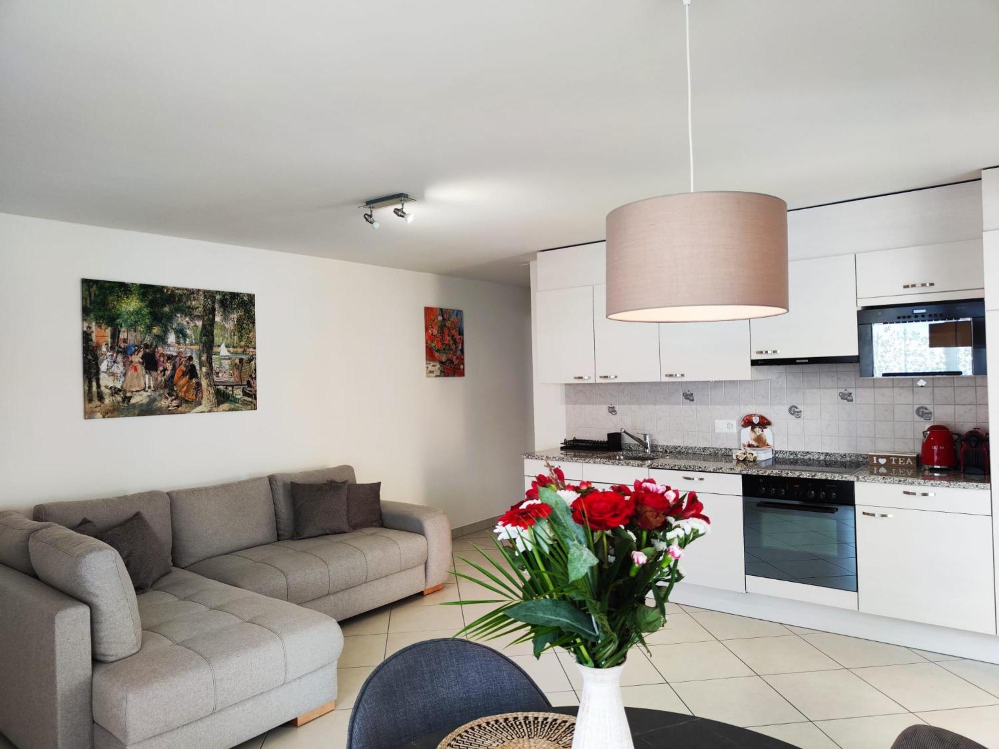 Ferienwohnung Casa Renoir - Schritte Zum Zee Locarno Exterior foto